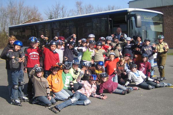 Präventionsarbeit zur Eröffnung der Skatersaison